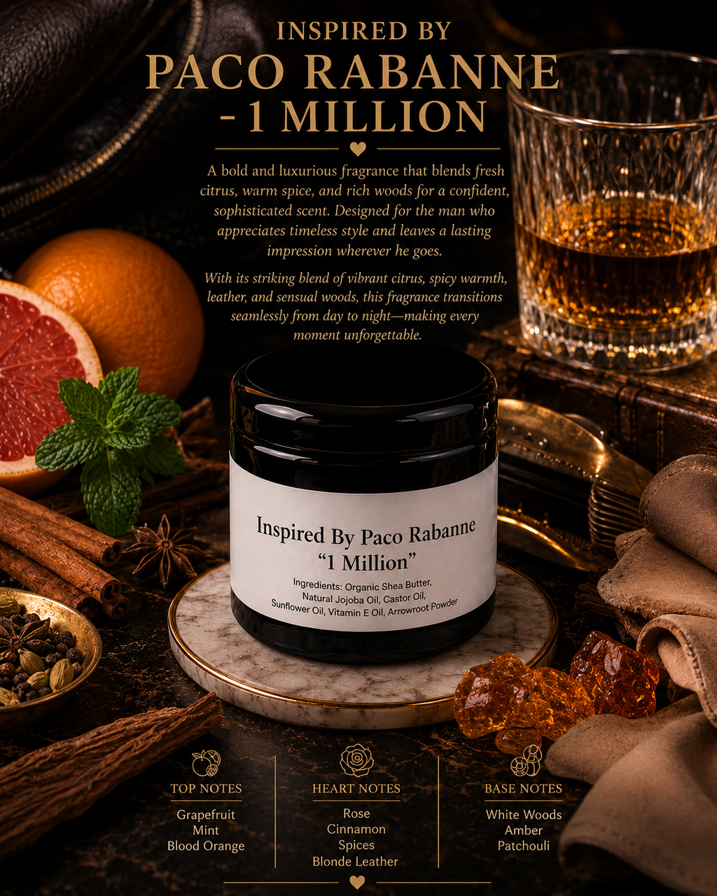 Inspired By Paco Rabanne – 1 Million
