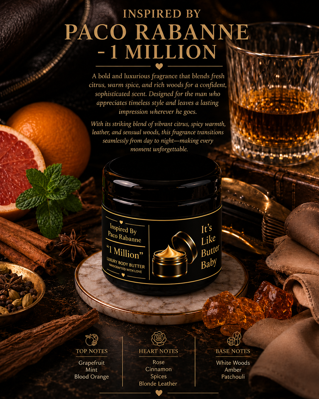 Inspired By Paco Rabanne – 1 Million