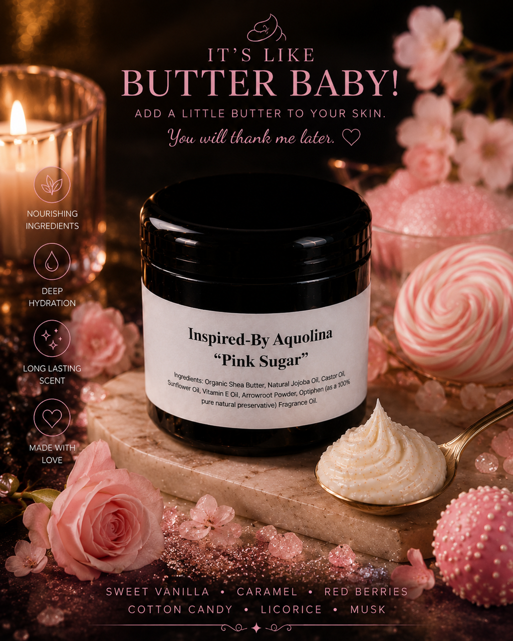 Inspired By Aquolina -  Pink Sugar