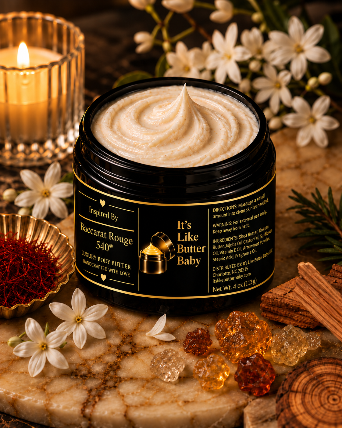 Baccarat Rouge 540 — Luxury Body Butter