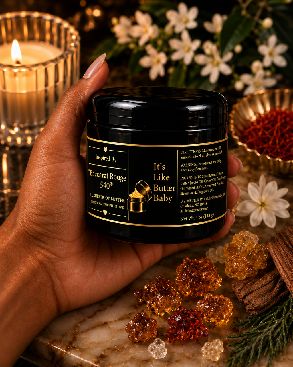 Baccarat Rouge 540 — Luxury Body Butter