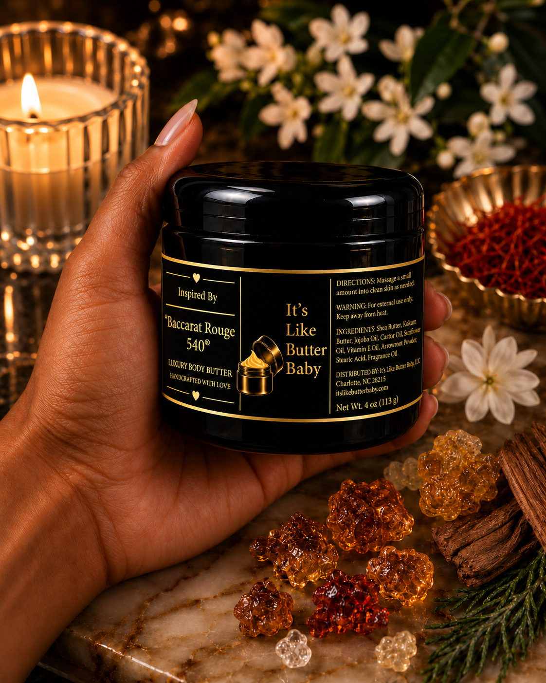 Baccarat Rouge 540 — Luxury Body Butter