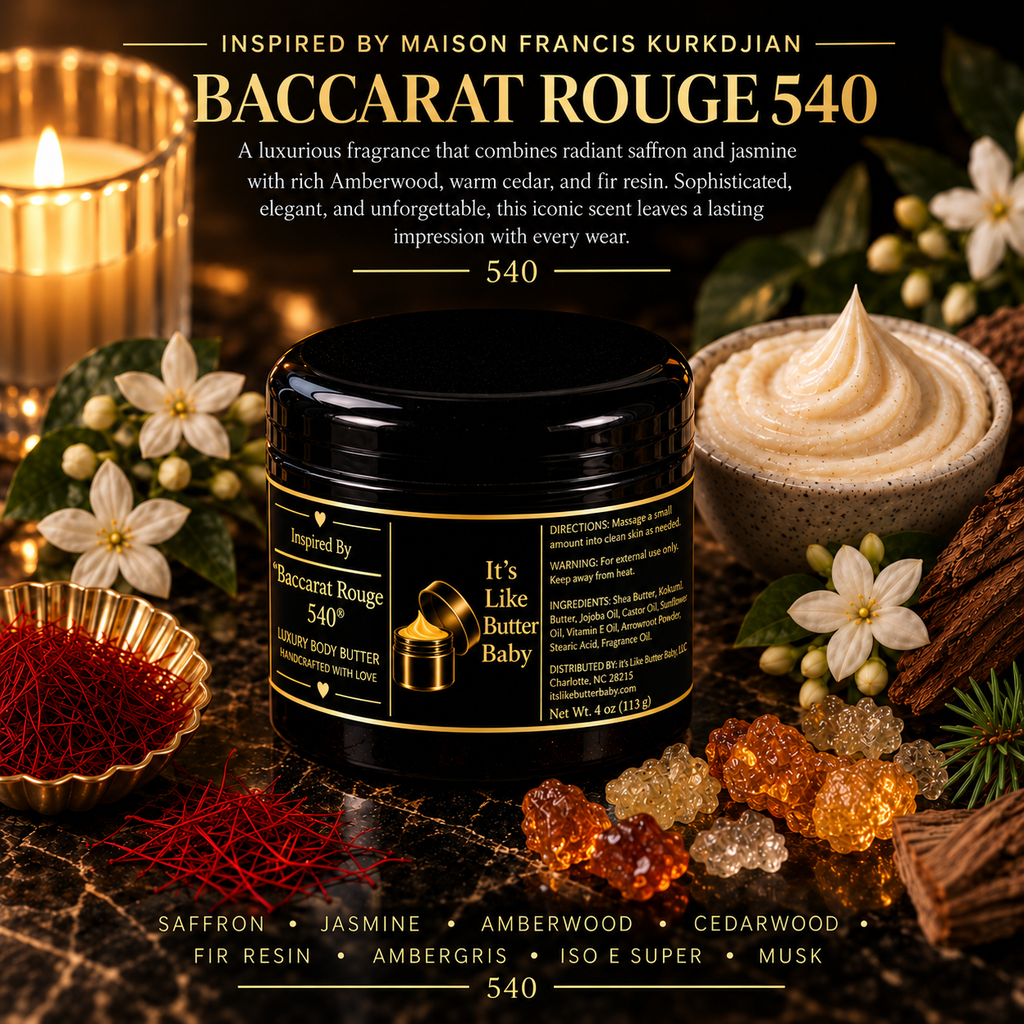 Baccarat Rouge 540 — Luxury Body Butter