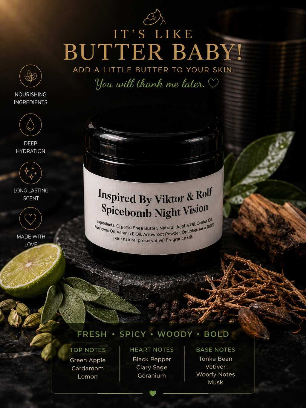 Inspired By Viktor & Rolf - Spicebomb Night Vision