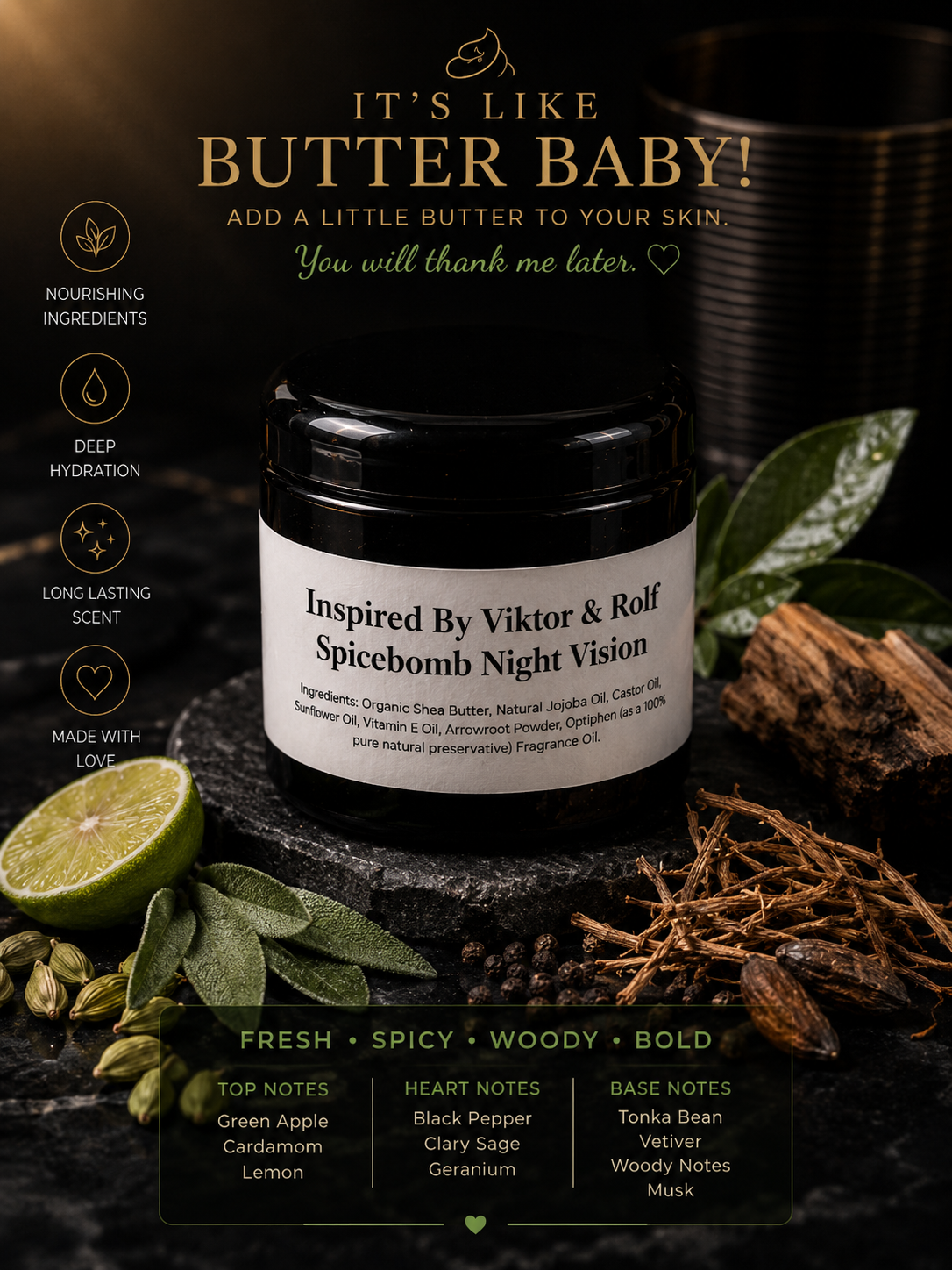 Inspired By Viktor & Rolf - Spicebomb Night Vision